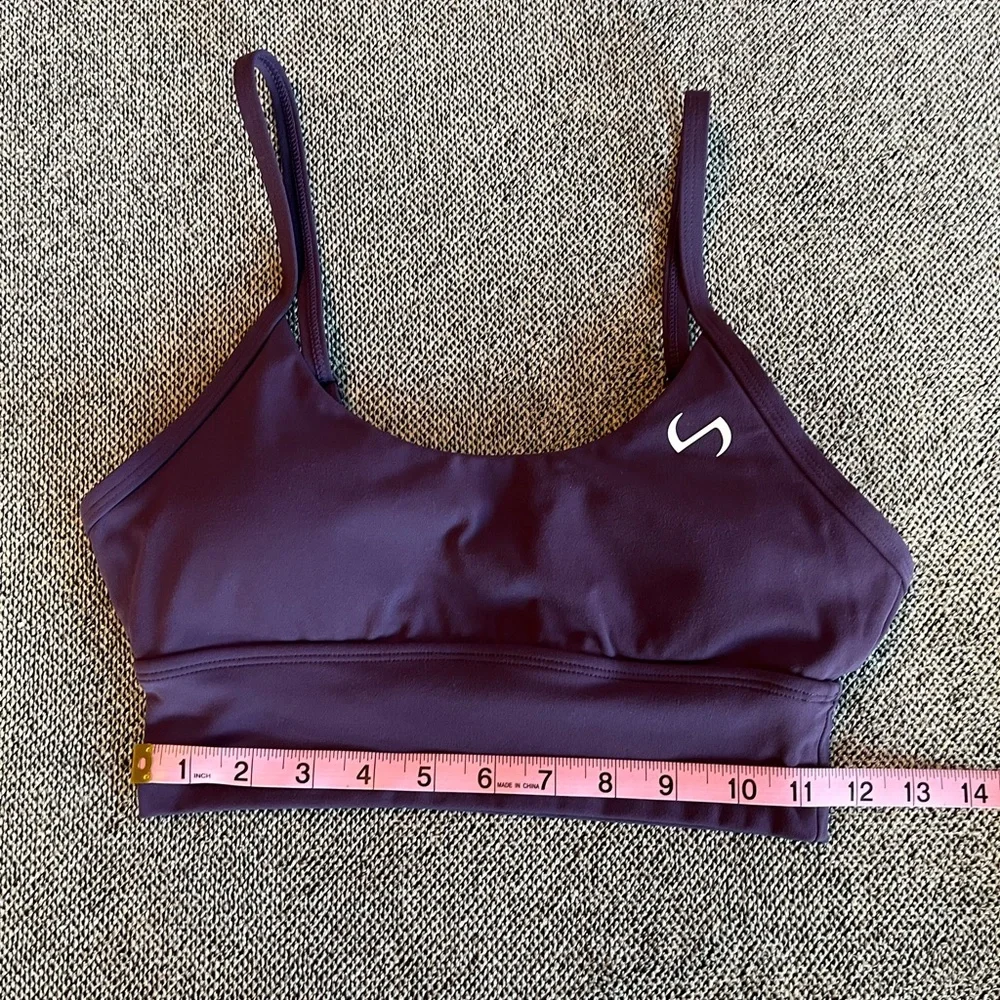 TLF Women's Purple Sports Bra - Picture 4 of 6